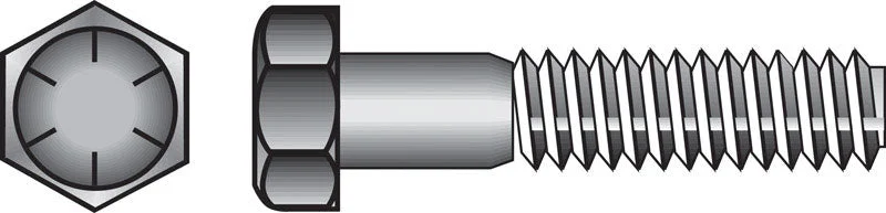 Precision Screws for Fine Assembly Work-HILLMAN 1/4 in. D X 2-1/2 in. L Heat Treated Steel Hex Head Cap Screw 100 pk