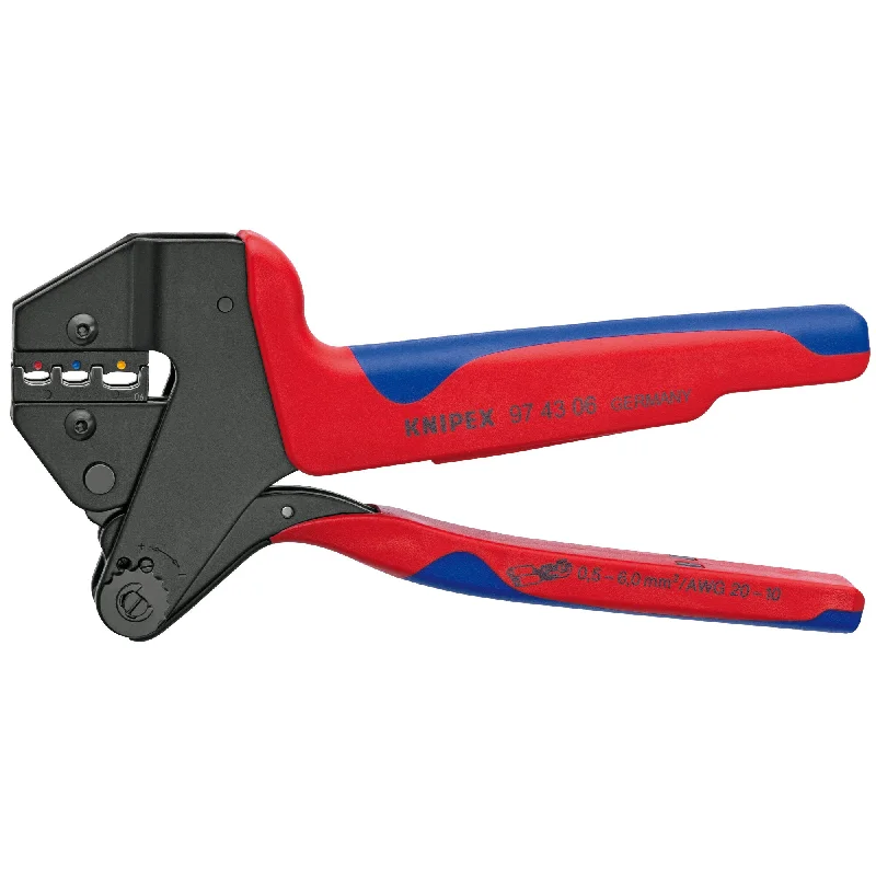 Self-Locking Pliers for Hands-Free Use-Knipex 97 43 06 8" Crimp System Pliers