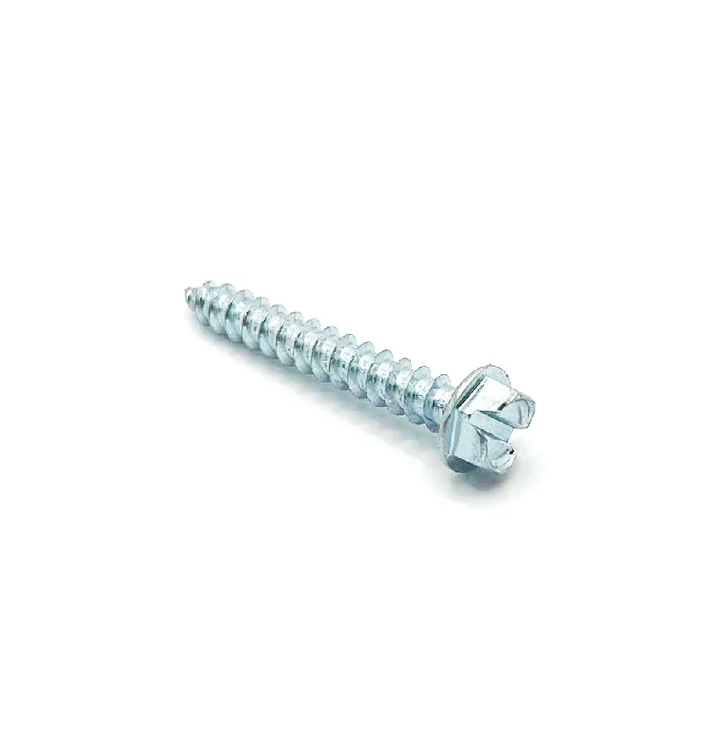 Screws for Structural Joinery in Woodworking-#12 x 1-1/2in Slotted Hex Washer Tapping Screw