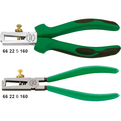 Quick-Release Pipe Cutters for Fast Changes-Stahlwille 66226160 6622 Wire Stripping Pliers, 160mm, Dip-Coated