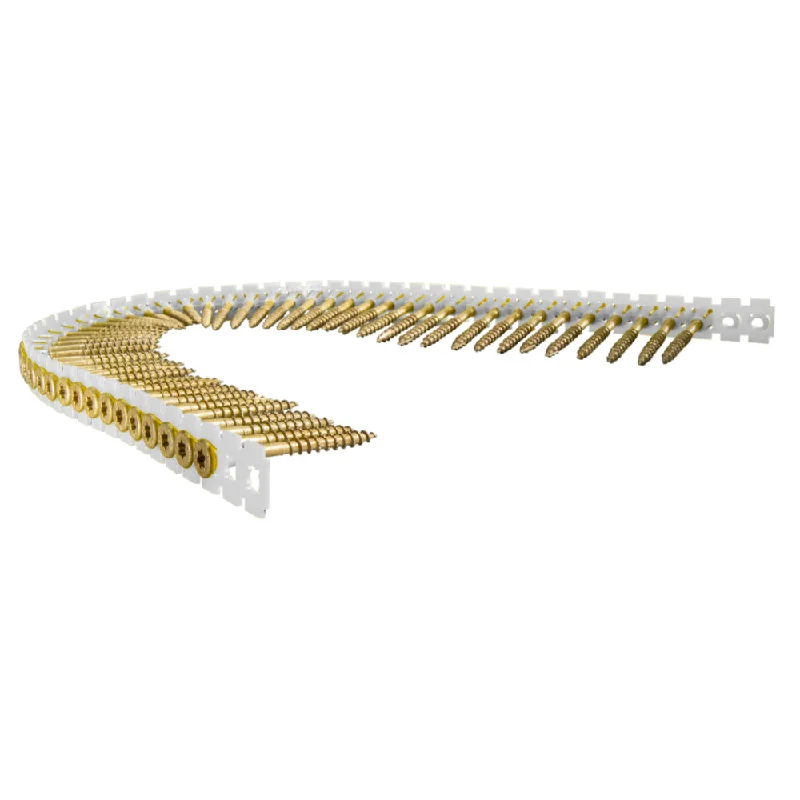 Rust-Proof Screws for Long-Term Durability-9 x 3" SaberDrive® Interior Wood Sub Floor Collated Strip Screws (1000 pcs.)