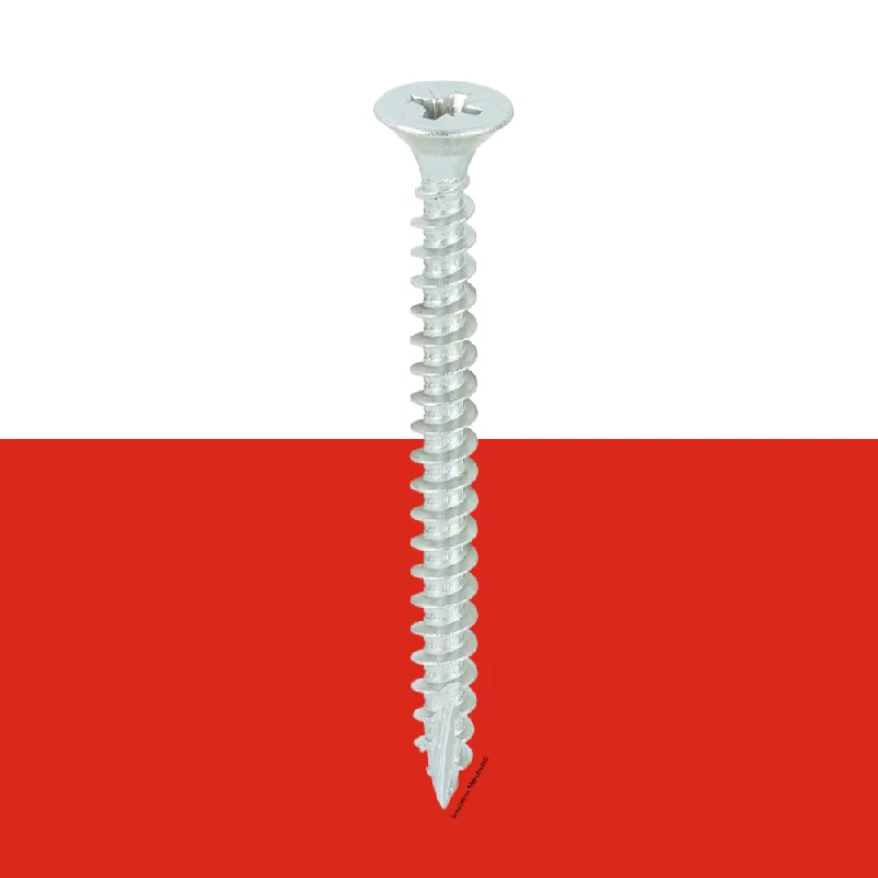 Screws for Securing Electrical Wiring and Cables-4.5 x 50mm TIMCO Classic Multi-Purpose Screws (A2 Stainless Steel) Countersunk - Box of 200 (Loose)