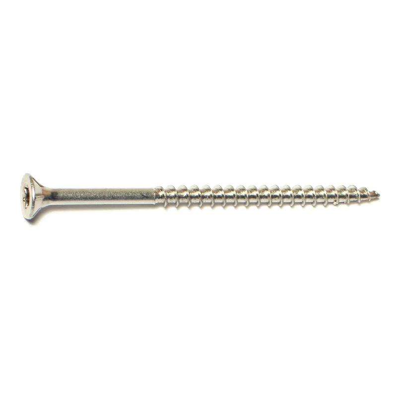 Tapping Screws for Easy Metal Connections-10 x 3" Star Drive Stainless Steel Deck Saberdrive Screws 1 lb. Box (60 pcs.)