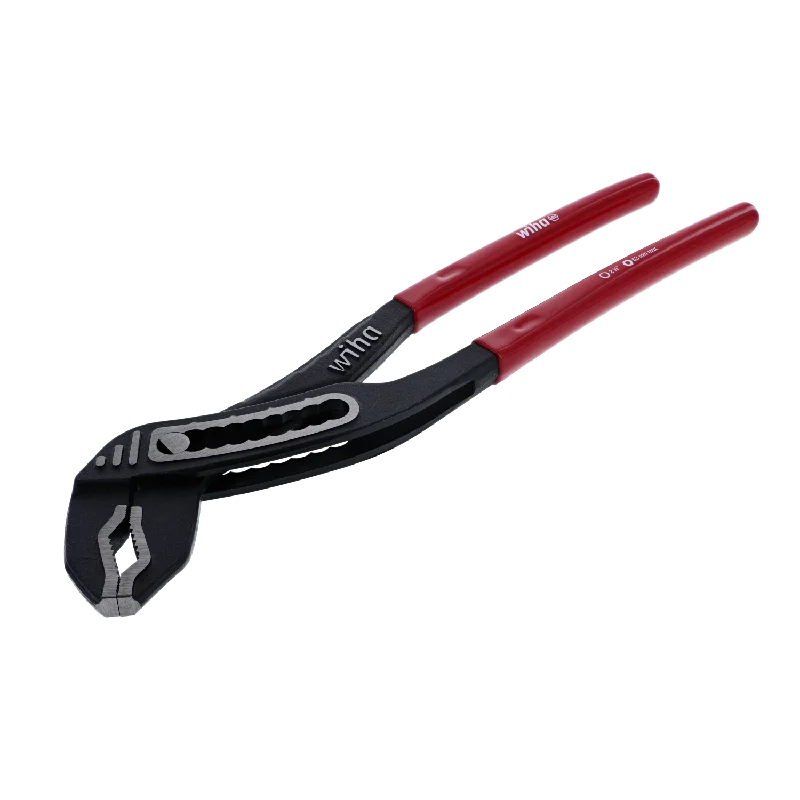 Pliers for Working with Small Objects-Wiha Tools 32663 12" Adjustable Pliers Box Type with Vinyl Grip