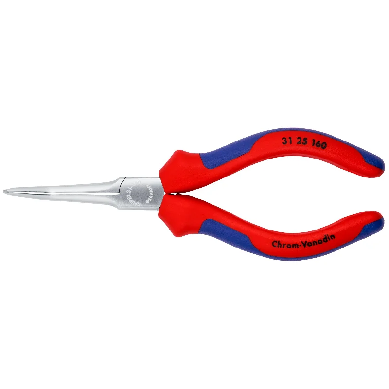 Tough Grip Pliers for Auto Repair-Knipex 31 25 160 6 1/4" Needle-Nose 45° Angled Pliers