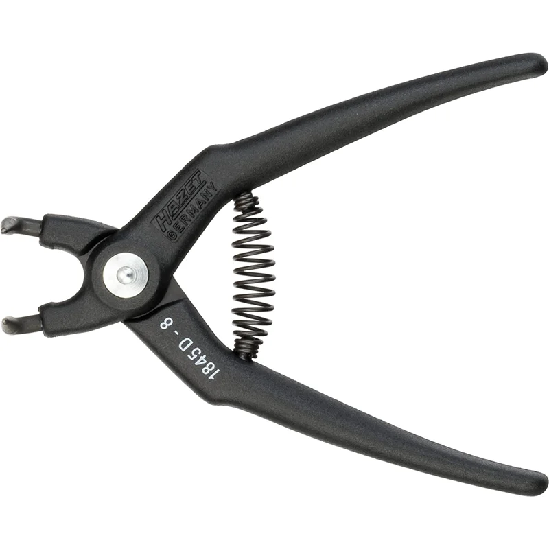 Multi-Function Pliers for Versatile Use-Hazet 1845D-8 Circlip Pliers, Bent Tip, 8 – 11mm