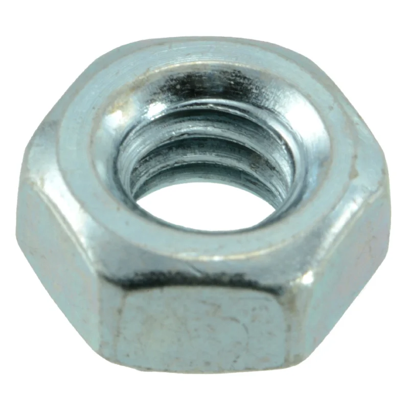 Washers and Nuts for Complete Fastening Solutions-1/4"-20 Zinc Plated Grade 2 Steel Coarse Thread Finished Hex Nuts