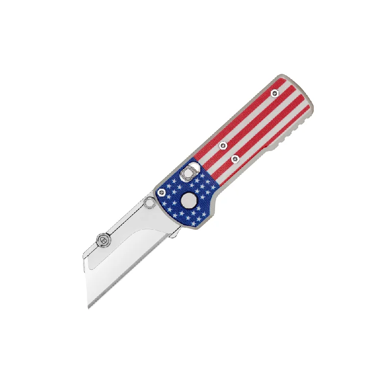 Compact Pocket Utility Knives for On-the-Go Use-U1 Stars & Stripes Folding Utility Knife