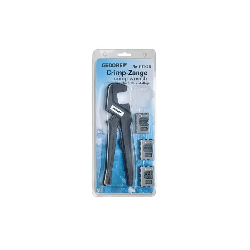 Crimping Pliers for Electrical Connections-Gedore 1830899 Crimping Pliers Set ELECTRONIC