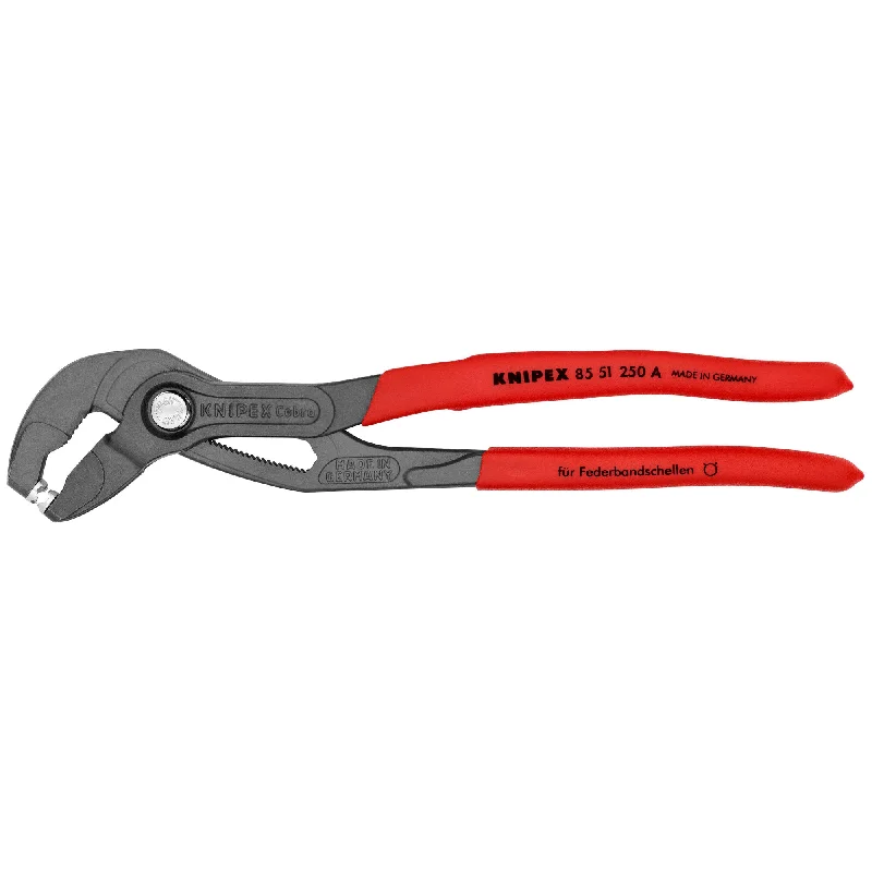 Plier Tool Kit for DIY Enthusiasts-Knipex 85 51 250 A SBA 10" Spring Hose Clamp Pliers