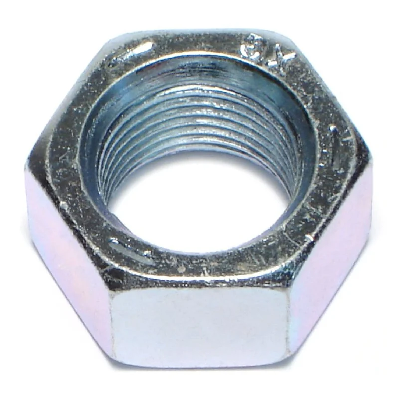 Customized Nuts for Specific Industrial Applications-3/4"-16 Zinc Plated Grade 5 Steel Fine Thread Hex Nuts