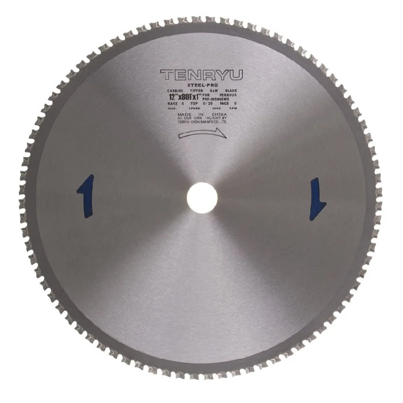 Industrial Saw Blades for Heavy-Duty Applications-Tenryu PRF-35590BWS 90T MTCG Low Vibration Cutting Blade