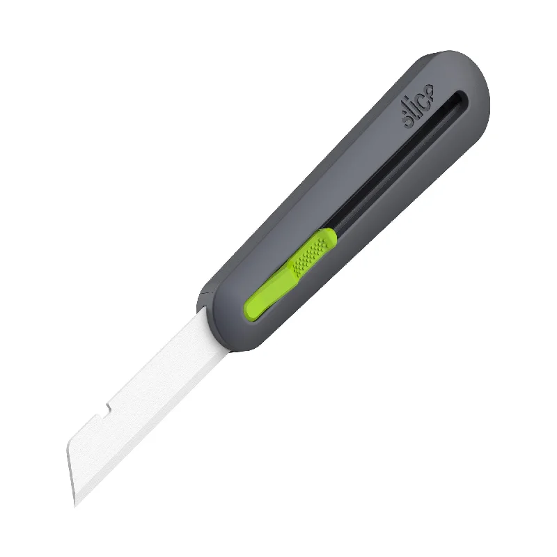 Utility Knives with Retractable and Replaceable Blades-Auto-Retractable Industrial Knife