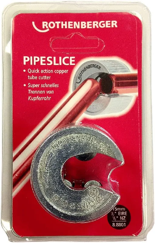 Durable Pipe Cutters for Long-Term Use-Rothenberger 15mm Copper Pipeslice