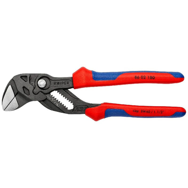 Heavy Duty Crimping Pliers for Strong Connections-Knipex 86 02 180 7 1/4" Pliers Wrench