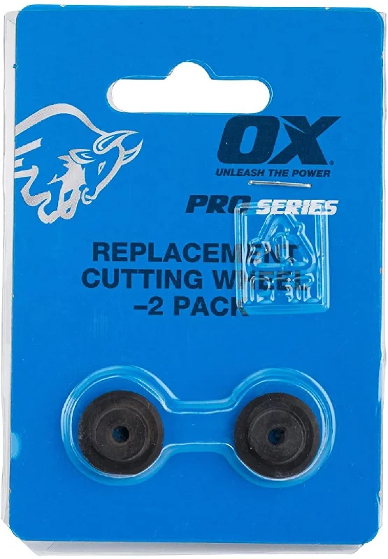 Adjustable Pipe Cutters for Versatile Applications-OX Pro Replacement Cutting Wheel for Copper Pipe Cutters - Pack 2