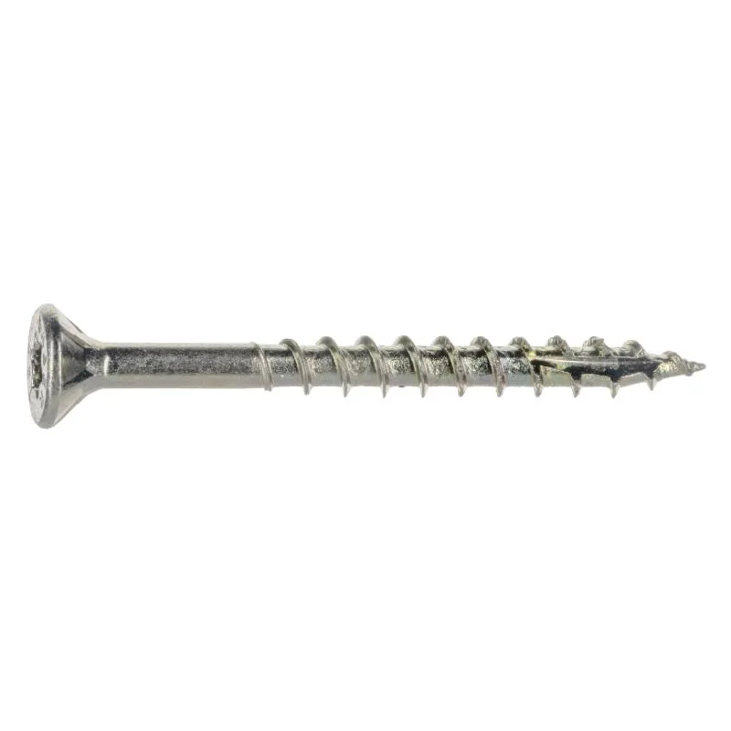 Rust-Proof Screws for Long-Term Durability-8 x 1-3/4" Star Drive Gold Wood Saberdrive Screws 3 lb. Box (474 pcs.)