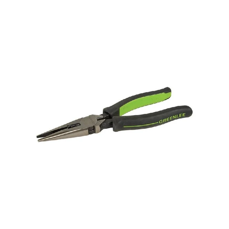 Bent Nose Pliers for Precision Work-Greenlee 0351-08SD Long Nose Stripping Pliers, 8"