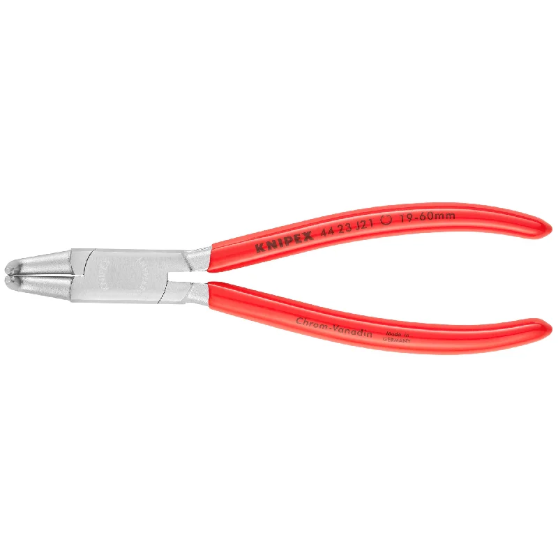 Versatile Pliers for All-Purpose Use-Knipex 44 23 J21 6 1/2" Internal 90° Angled Snap Ring Pliers-Forged Tips