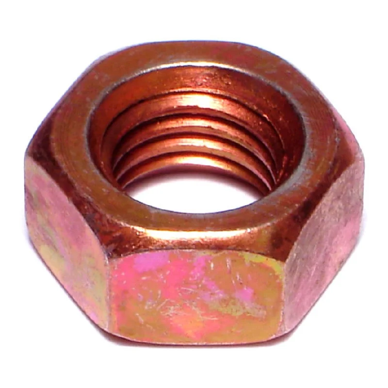 Flanged Nuts for Better Load Distribution-12mm-1.75 Zinc Plated Class 8 Steel Coarse Thread Hex Nuts