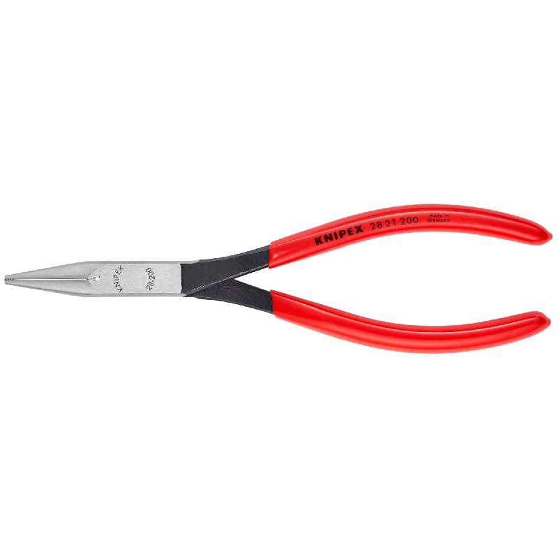 Corrosion-Resistant Pliers for Harsh Environments-Knipex 28 21 200 8" Round Nose Assembly Pliers