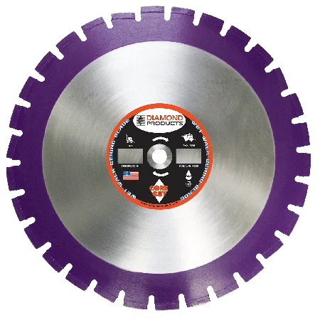 Softwood Saw Blades for Cutting Pine and Fir-Imperial Purple Asphalt/Green & Concrete Diamond Blades