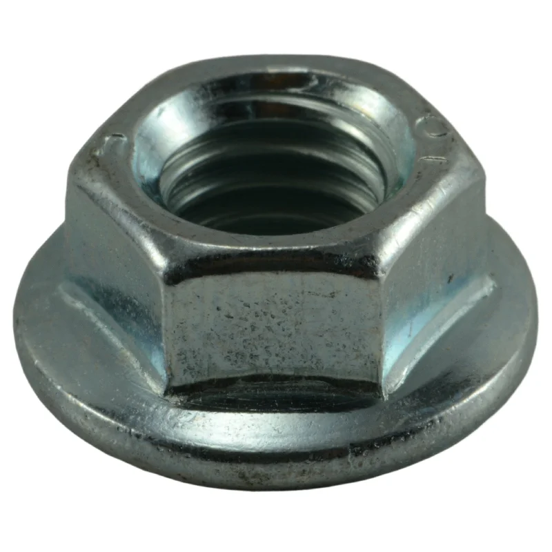 Square Nuts for Traditional Fastening-8mm-1.25 Zinc Plated Class 10 Steel Coarse Thread JIS Flange Nuts