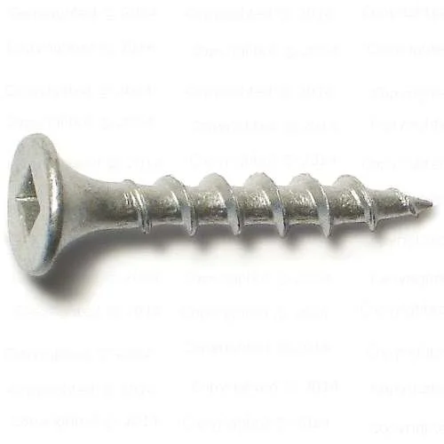 Plastic Screws for Lightweight Applications-Square Drive Dacrotized Deck Screws - #6 Diameter