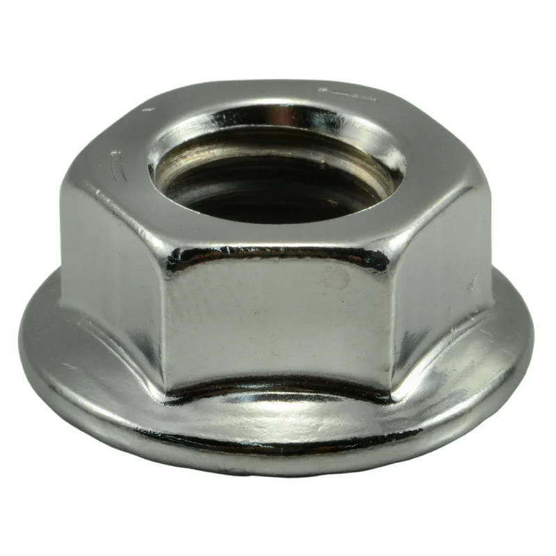 Wing Nuts for Easy Assembly and Disassembly-1/2"-13 Chrome Plated Steel Coarse Thread Flange Nuts (3 pcs.)