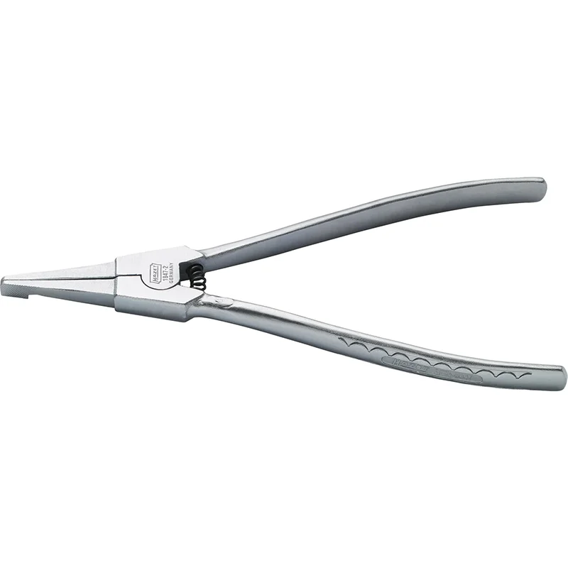 High-Performance Pliers for Heavy Work-Hazet 1847-2 Circlip Pliers, 90° Bent Chequered Outside