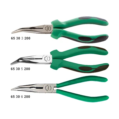 Multi-Purpose Pliers for Different Jobs-Stahlwille 65306200 6530 Snipe Nose Pliers w/ Cutter, 200mm, Polished, Dip-C