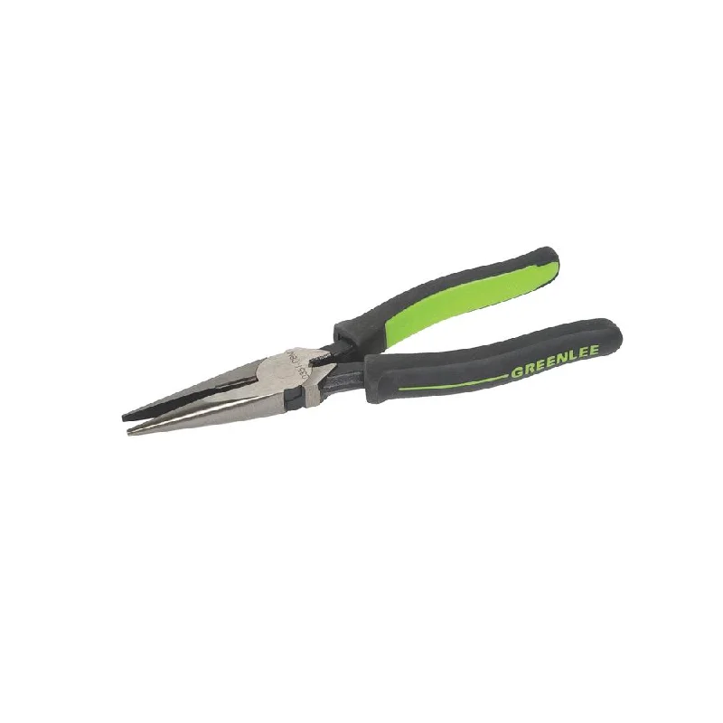 Long Reach Pliers for Hard-to-Reach Areas-Greenlee 0351-06M 6-in Molded Long Nose Pliers