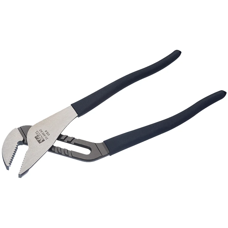 Self-Adjusting Pliers for Versatility-Ideal 35-440 12" Tongue & Groove Plier - Dipped Grip