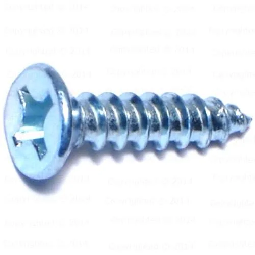 Screws for Framing Drywall in Construction-Phillips Flat Head Wood Screws - #10 Diameter