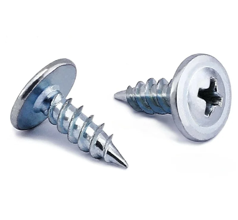 Screws for Heavy Woodworking Applications-100 Qty #8 x 1/2" Zinc Plated Phillips Modified Truss Head Wood Screws (BCP1216)