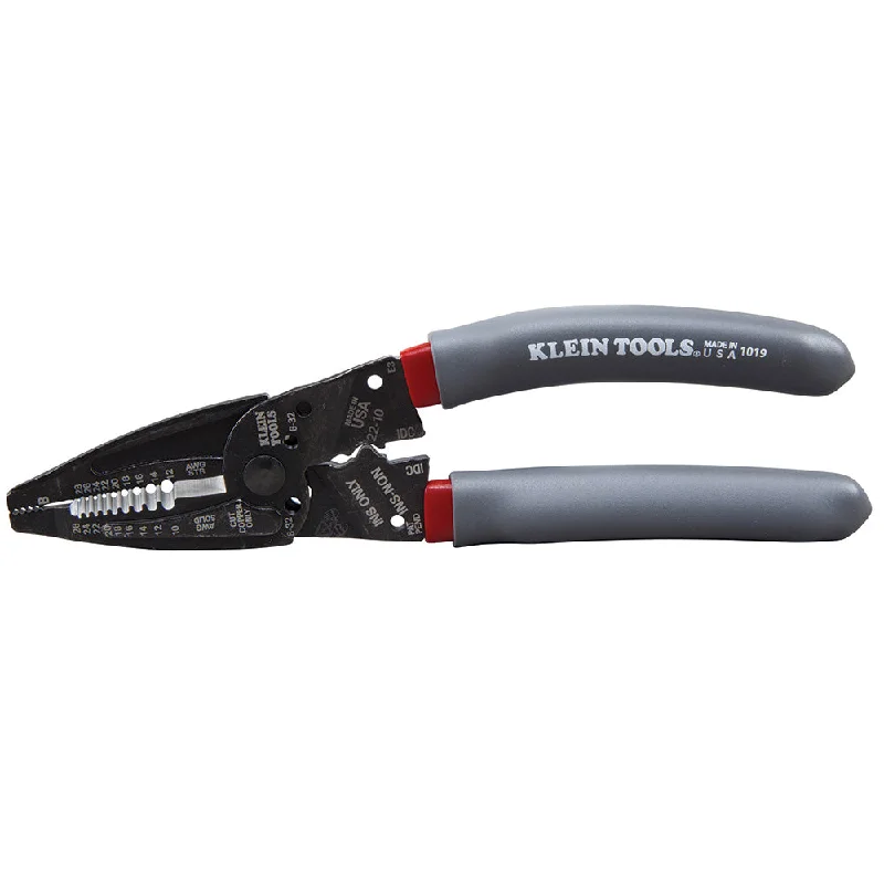 Precision Pipe Cutters for Plumbing Projects-Klein Tools 1019 Klein Kurve Wire Stripper, Crimper, Cutter for B and IDC Connectors, Terminals