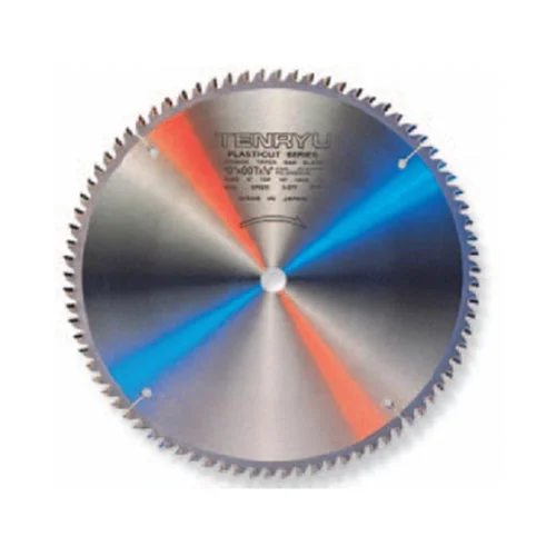 Custom Saw Blades for Industrial Machinery-Tenryu PC-25580CB Plastic-Cutter 10" X 80T 5/8" Arbor