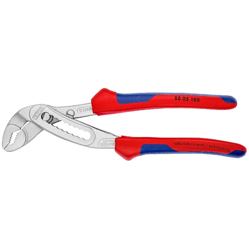 Pliers for Precision Automotive Repairs-Knipex 88 05 180 7 1/4" Alligator® Water Pump Pliers