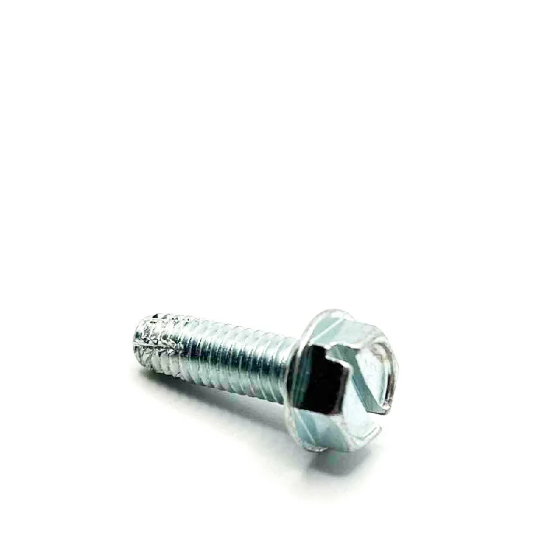 High-Strength Screws for Industrial Applications-5/16-18 x 1in Slotted Hex Washer Screw