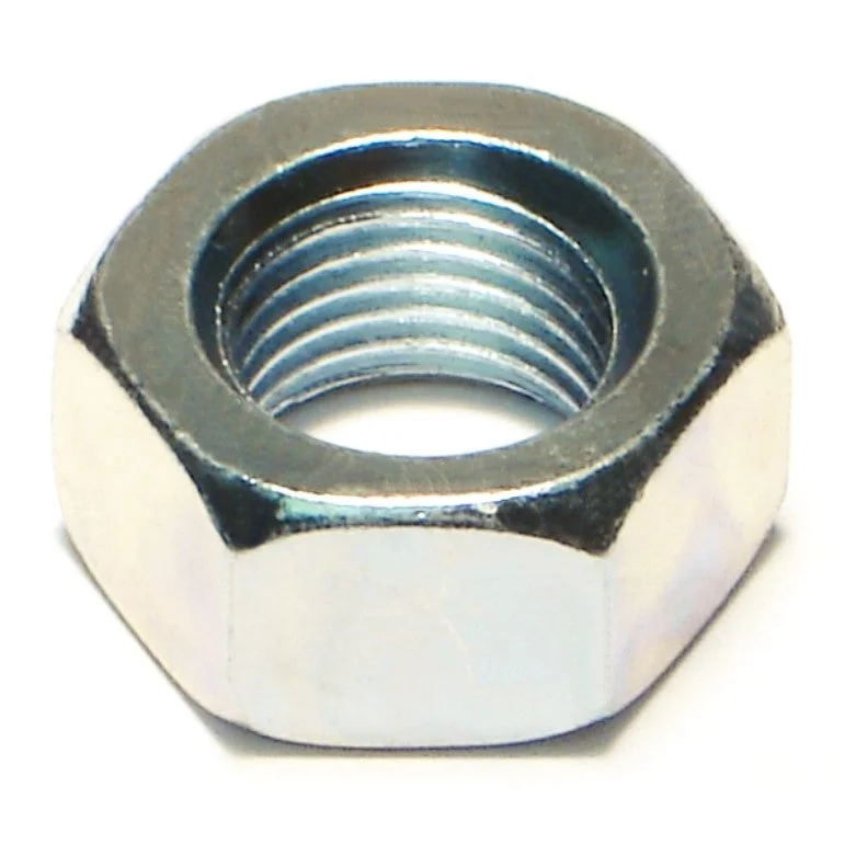 Locknut Sets for Secure Fastening-12mm-1.25 Zinc Plated Class 8 Steel Extra Fine Thread Finished Hex Nuts