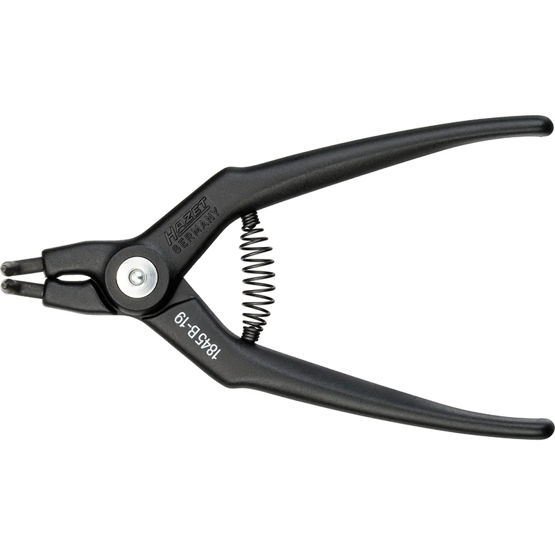 Slip Joint Pliers for Flexible Use-Hazet 1845B-19 Circlip Pliers, Bent Tip, 19 – 60mm